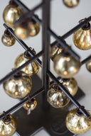 Golden beads antique Christmas tree