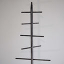 Vintage-Inspired Christmas Tree in Zink with Antique Patina