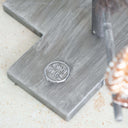 Vintage-Inspired Christmas Tree in Zink with Antique Patina