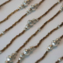 Vintage-Inspired 3-Meter Glass Beaded Christmas Garland