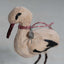 Hand-made Stork in Cotton and Paper - Deus Living.com