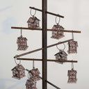 Vintage-Inspired Metal Birdcage Ornament